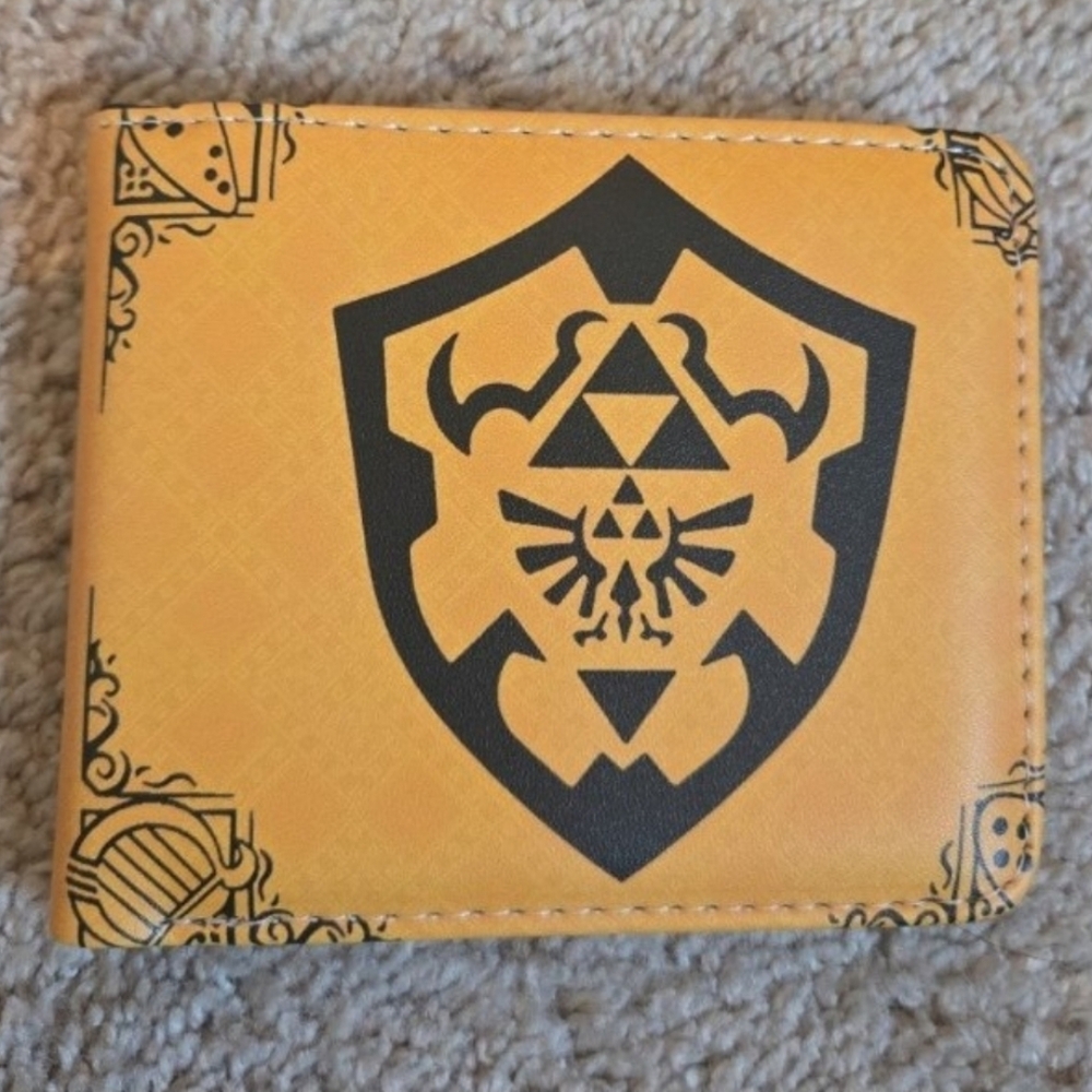 New zelda nintendo anime manga leather wallet